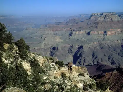 View of the Grand Canyon from the South Rim, Arizona